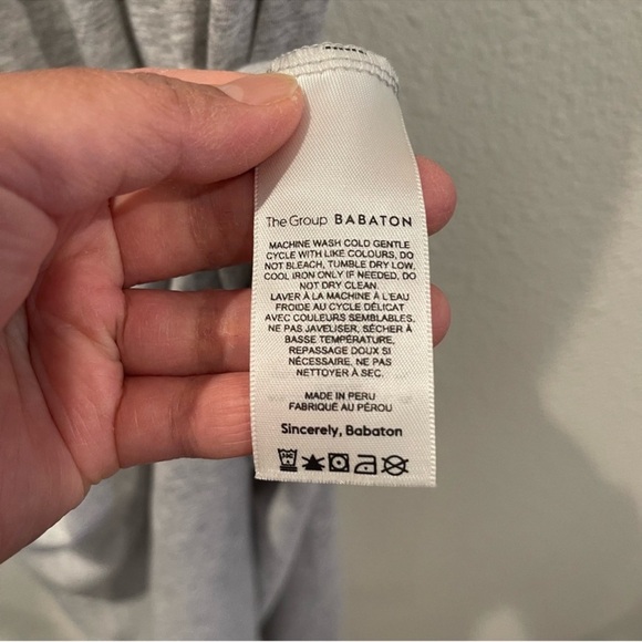 Aritzia The Group Babaton Evelina Maxi Dress Light Heather Gray Size Small - Picture 5 of 6